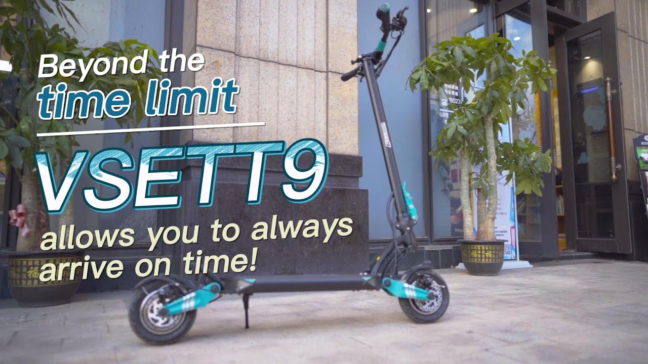 Trottinette électrique VSETT 9 Lite 13 Ah Nouvel afficheur – Eleqtron