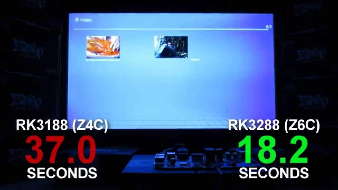 Rockchip RK3288, ZERO Devices Z6C board boots in 18 seconds
