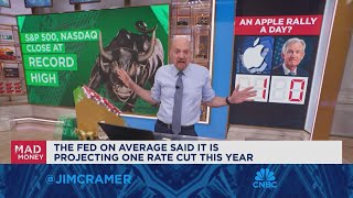 Jim Cramer looks into today's Fed decision and Big Tech's big day