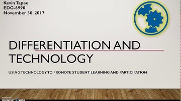 Differentiated Instruction using Technology
