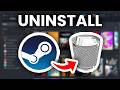 How To Completely Uninstall Steam From Windows 11/10 - Step By Step