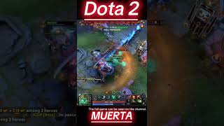 High mmr players won't stop spamming MUERTA #dota2 #shorts