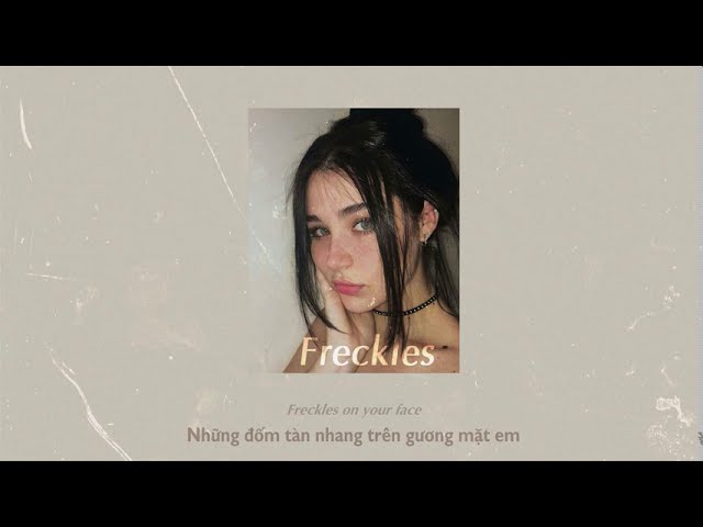 Vietsub | Freckles - Curtis Waters | Lyrics Video