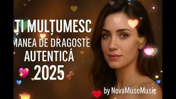 Îți Mulțumesc – Manea de Dragoste Autentică 2025 💖🎻 | NovaMuseMusic