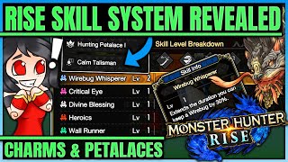 New Armor Skill System Revealed - RNG Charms & Craftable Decos - New Skills - Monster Hunter Rise!