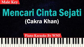 Mencari Cinta Sejati Karaoke Piano (ORIGINAL KEY) - Cakra Khan