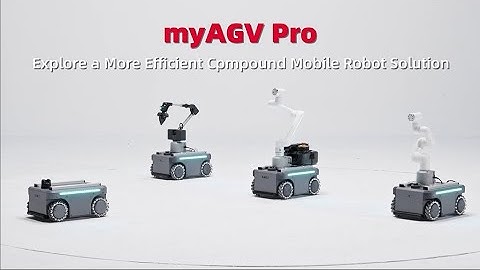 myAGV Pro | Discover This Compound Robot Solution with Embodied AI for Logistics & Home Automation