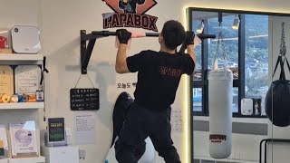 일요일 아침 복싱🥊 근력운동💪