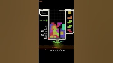 TETR.IO - misdrop or fractal set up? #games #tetris #tetrio #gaming