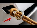 16 Secret Knots Used By Sailors And Climbers Worldwide