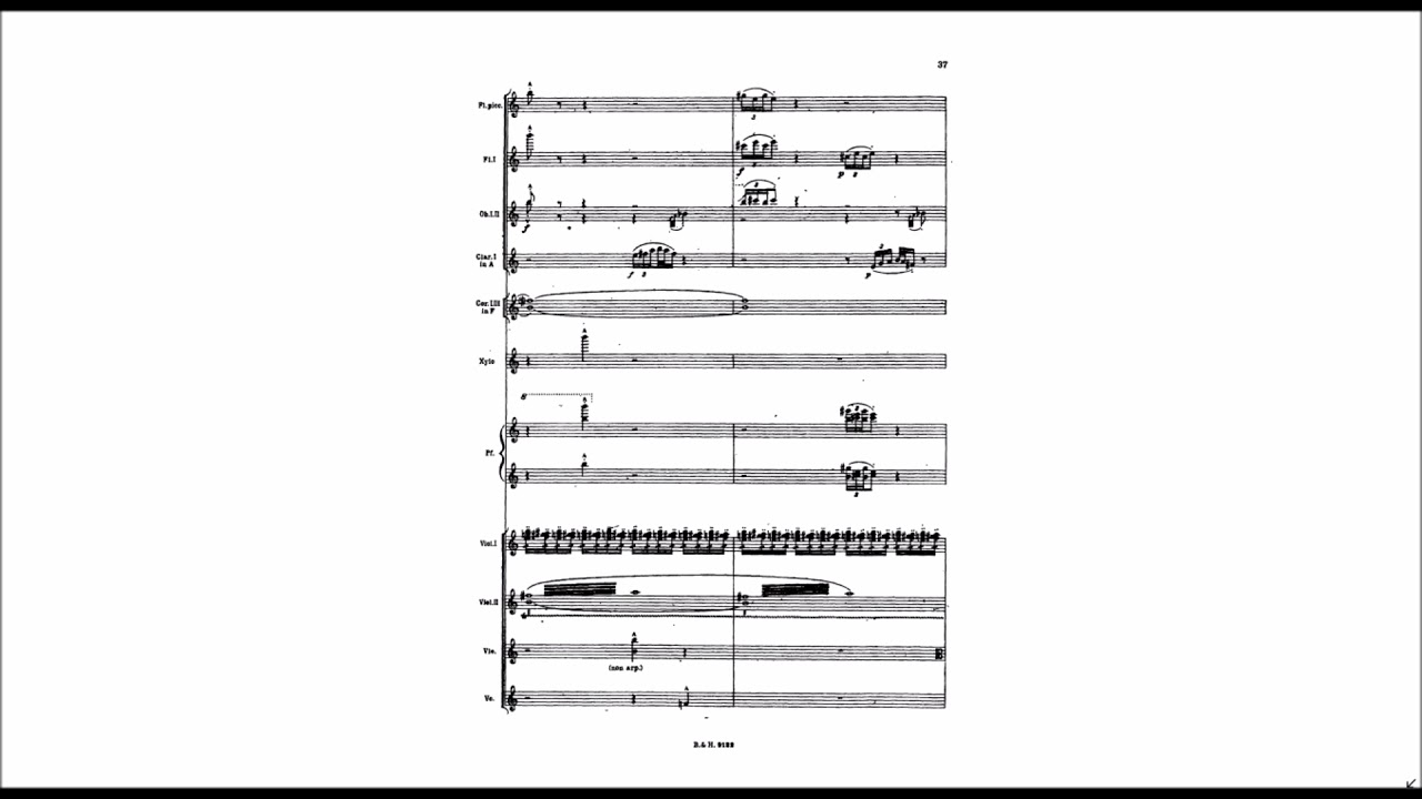 Béla BARTÓK: Piano concerto No. 3 (with SCORE)