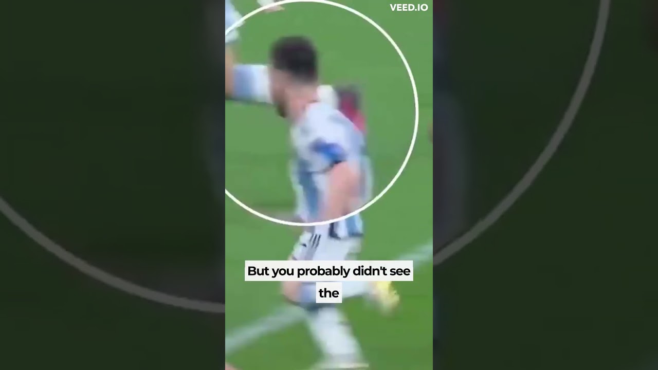 Искусство сканирования. Как Месси выиграл финал чемпионата мира