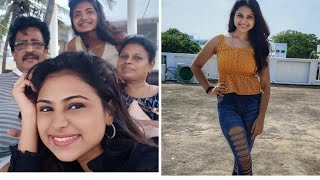 Serial Actress Jovita Livingsten Family Pics With sister and Parents|Aruvi Actress jovitha