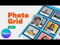 Create a Perfect Photo Grid in Canva in Minutes (Canva Tutorial)