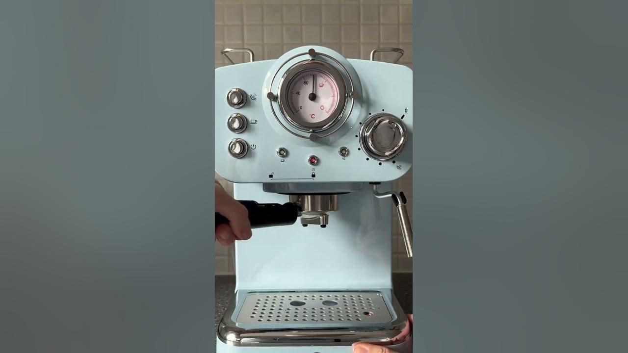 Swan Retro Espresso Machine ASMR YouTube