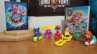 Paw Patrol The Mighty Movie Burger King Toy Review/DVD Unboxing☄️🦸‍♂️🦸🏻‍♀️🦸🏽🐕🦮🐕‍🦺🏙