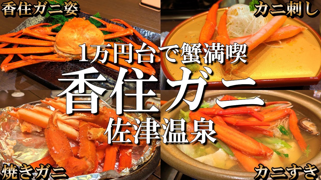 【兵庫香住1泊2日旅】コスパ最高‼️知らなきゃ損する1万円台で絶品香住ガニを満喫/佐津温泉かめや/50代夫婦旅Vlog
