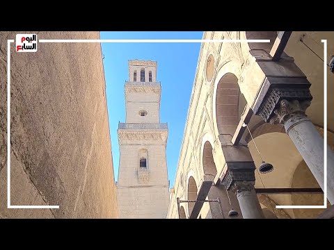 شاهد مسجد محمد بك أبو الدهب من الداخل والقريب من مسجد الحسين