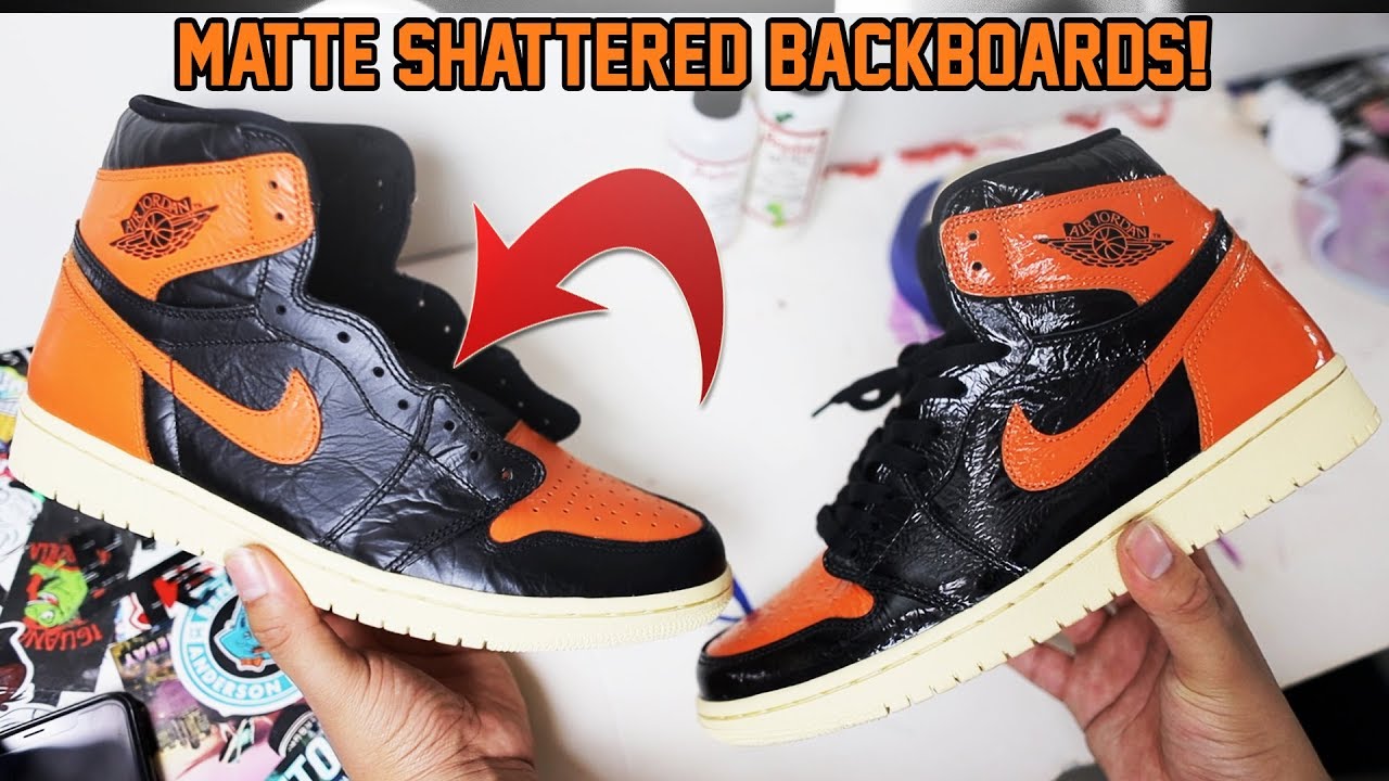 jordan 1 shattered backboard custom