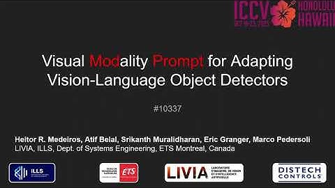 [ICCV2025] Visual Modality Prompt for Adapting Vision-Language Object Detectors