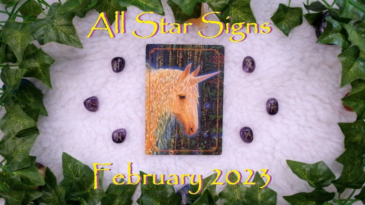 Rune Reading with Oracle Cards - All Star Signs - February 2023 - YouTube