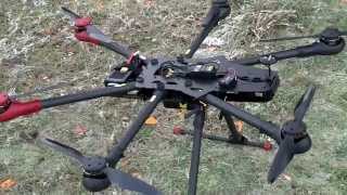 Align M690L / DJI S900 / Atomos Shogun Test 4K to 2K Zoom Crop Reserve