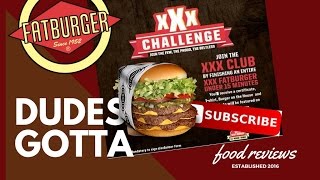 FatBurger XXXL Challenge Highlights - DudesGotta Eat