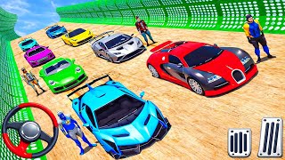 Superhero Car Mega Ramp Driving Tracks - Impossible GT Car Stunts Racing 3D - Android GamePlay screenshot 5