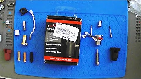 K1/Max Micro Swiss Flowtech Hotend Installation