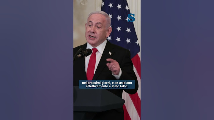 Perché il piano di TRUMP su GAZA dopo il vertice con NETANYAHU cambia gli equilibri in MEDIO ORIENTE