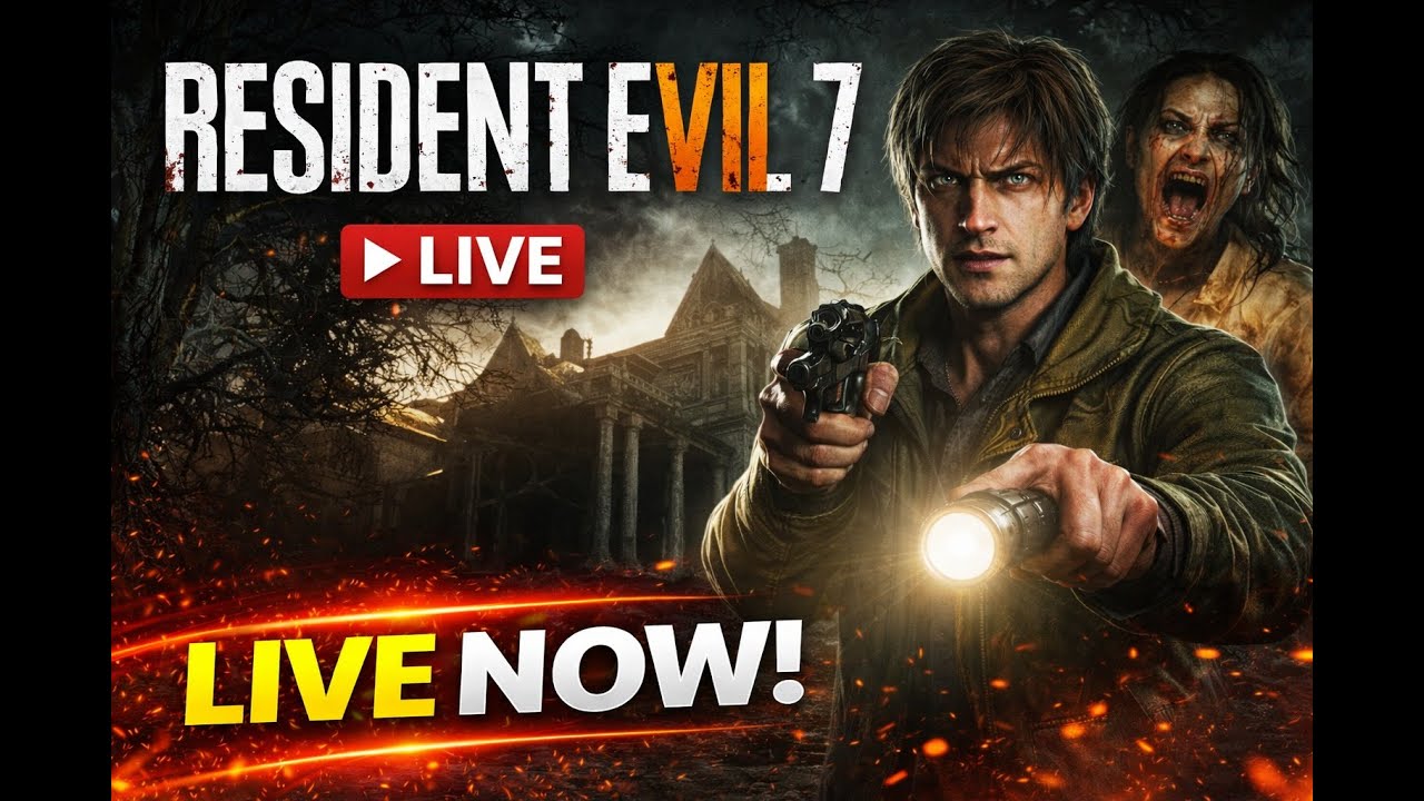 Surviving Resident Evil 7 LIVE 🧟‍♂️ Horror Begins | RealGamer