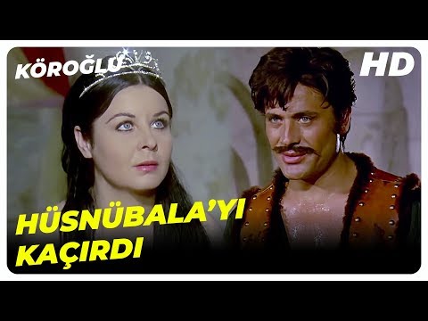 Köroğlu, Lavuklusu Hüsnübala'yı Kaçırdı  | Köroğlu Cüneyt Arkın Eski Türk Filmleri