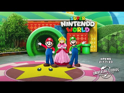 A new way to play. SUPER NINTENDO WORLD? opens 2/17/2023