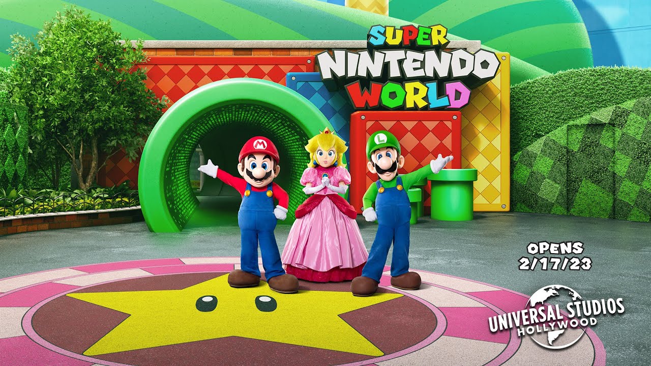 Sneak peek! Super Nintendo World to officially open at Universal ...