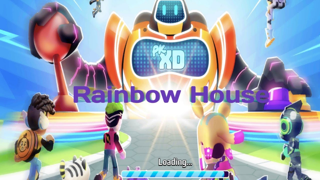 PK XD Gameplay Rainbow House YouTube