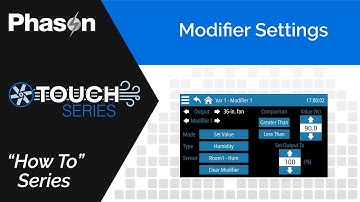 Boost Barn Performance with Modifiers | Phason Controls Touch Series Expert Settings Guide
