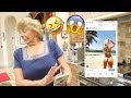 GRANDMA REACTS TO MY INSTAGRAM PHOTOS! | Cook With Me Vlog Q&amp;A | Lauren Self