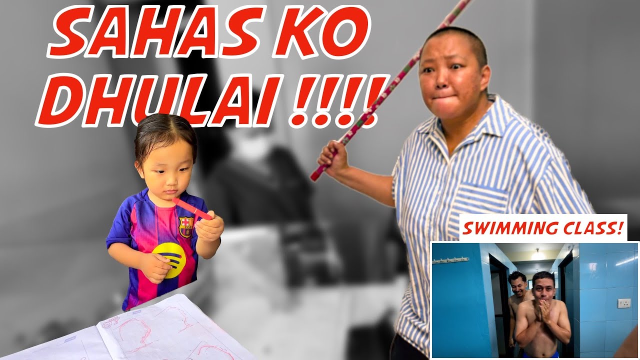 @Binduli LE SAHAS LAI PITYOO !!! SWIMMING CLASS KTA HARULAI !!! PLUG RACE AFTERMATH !!!