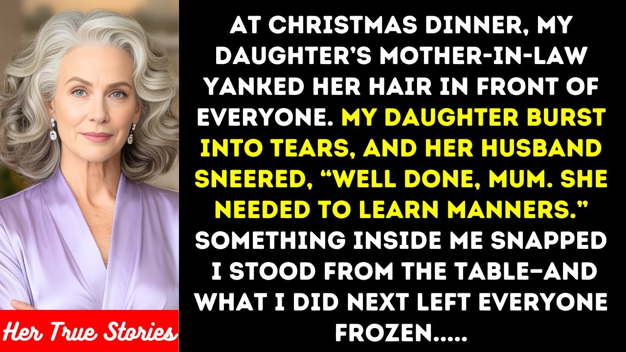 My Daughter’s Mother-In-Law Humiliated Her at Christmas Dinner, So I Made Them Regret It Instantly