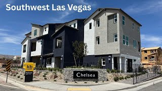 Chelsea by KB Homes | New Modern Townhomes For Sale Southwest Las Vegas - 1201 Model $379k+