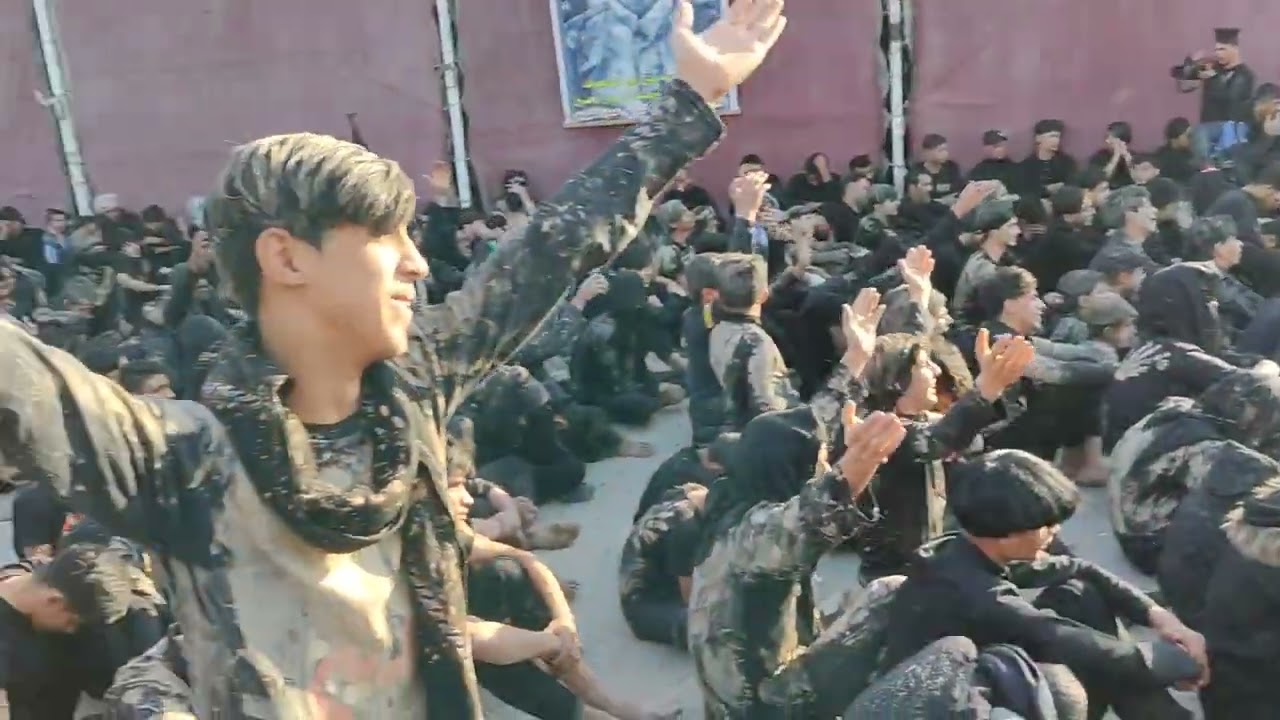 نعي حزين/ سيد عباس الموسوي/في ذكرى استشهاد السيده زينب (ع)/في موكب شيعة علي(ع)في سوق الشيوخ