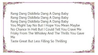 Bloodhound Gang - Rang Dang Lyrics