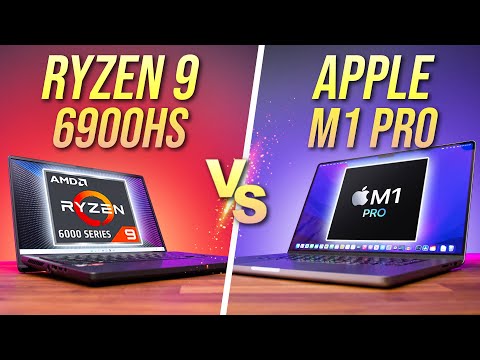 Ryzen 9 6900HS vs Apple M1 Pro - 14” Laptop CPU Comparison!