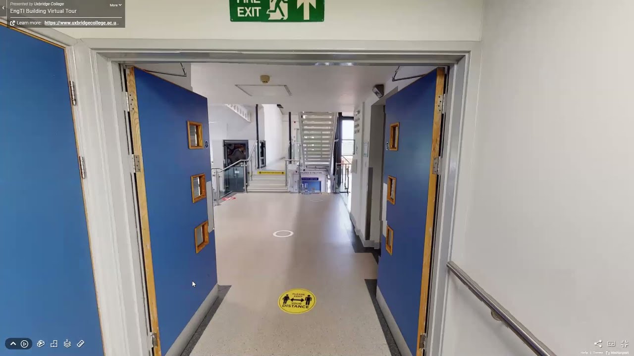 Uxbridge College virtual tour of our Motor vehicle and