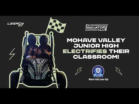 EV Innovators Club and Mohave Valley Junior High School