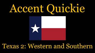 Accent Quickie - Texas 2 Accent Quickie American Southern Texas