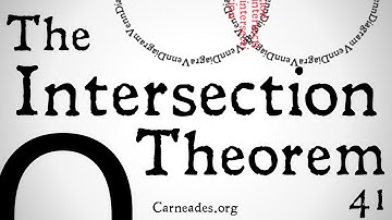 What is The Intersection Theorem?  (Set Theory Proof)