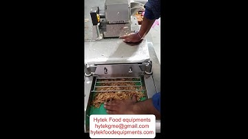 Ginger Cutting Machine| Ginger Slicing and Cutting Machine | Vegetable Cutting Machine - Hytek Gme
