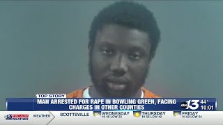Man arrested for rape in Bowling Green, facing charges in other counties Content