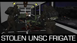 STOLEN UNSC FRIGATE - 12th MEU - Arma 3 Halo